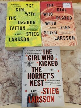 The Girl With The Dragon Tattoo book bundle
